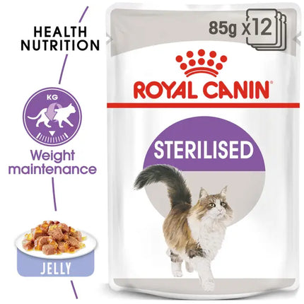 Royal Canin Wet Food in Gravy for Sterilized Adult Cats 85 gr