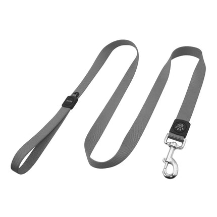 DOCO Medium Gray Nylon Dog Leash 120 in 2 cm