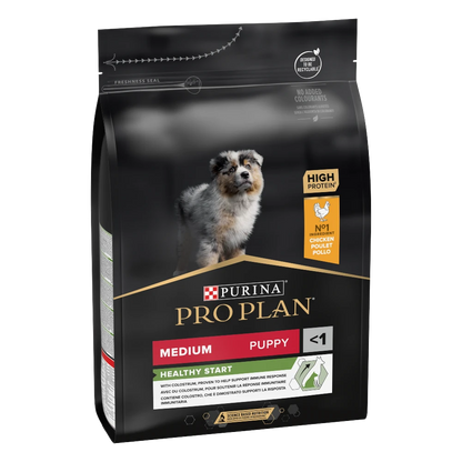 Purina Pro Plan Opti Start Dry Food with Chicken for Medium Breed Puppies 12 kg