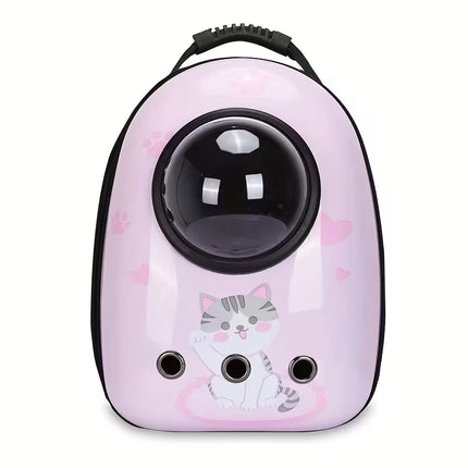 Ziggy Pupps Cat Himalaya Animation Chic Cat Back pag  Breathable Comfortable Pet Carrier for Travel