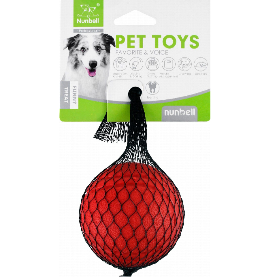 Nunbell Large Dental Ball Dog Toy