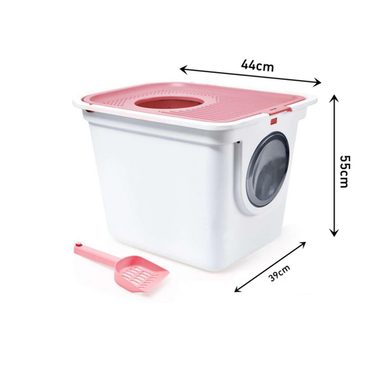 Naomi Cat Smart Paws Litter Box with Shovel