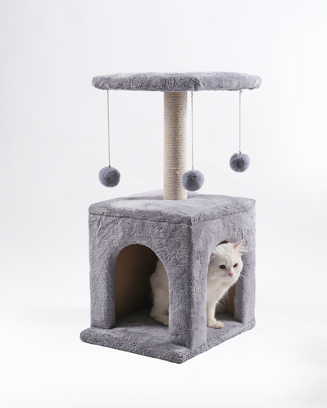 Cat Tree Platform With Indoor Scratches And Posts X small