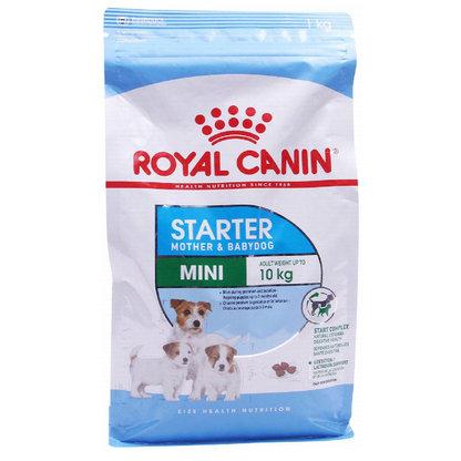 Royal Canin Starter Dry Food for Mini Breed Mother and Baby Dogs 1 kg