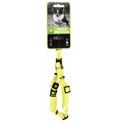 DOCO XS Lime Nylon Dog Harness 32 to 44 in 1cm