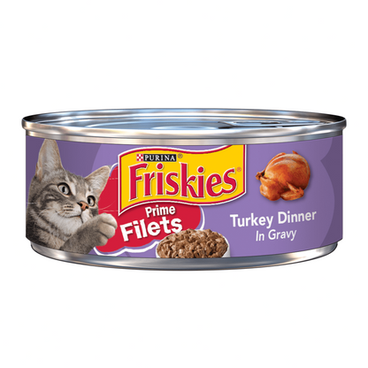 Purina Friskies Chunky With Turkey In Savory And Extra Gravy Wet Food