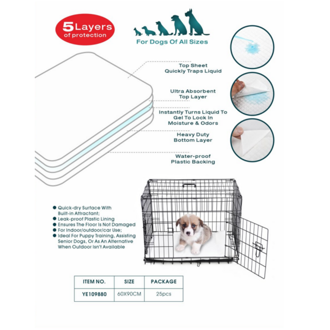 Naomi Simple solution training pads 25 pcs 60*90