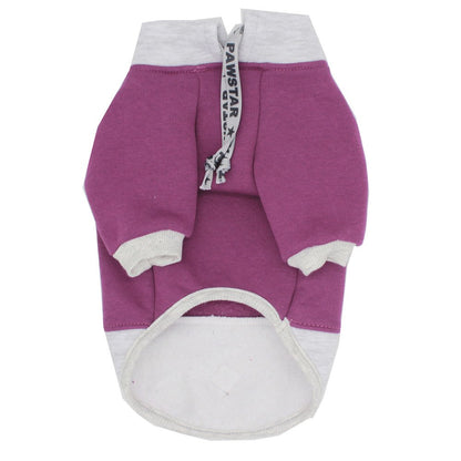 PAWSTAR Purple Pug Pullover Large for dog