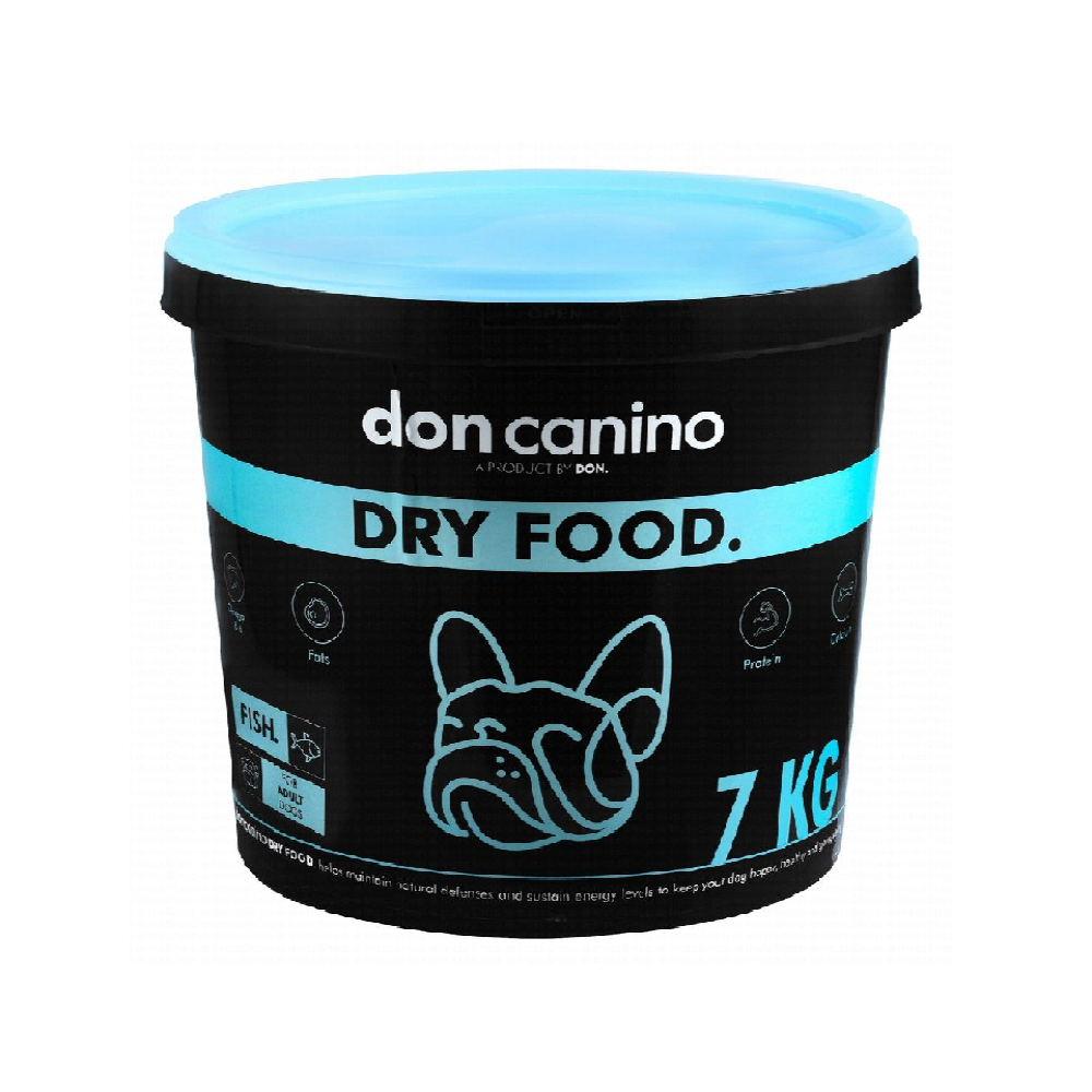 Don Canino Dry Food with Fish for adult Dogs 7 kg