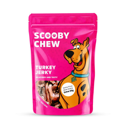 Scooby Chew Turkey Jerky  Dog Treats 120 gr