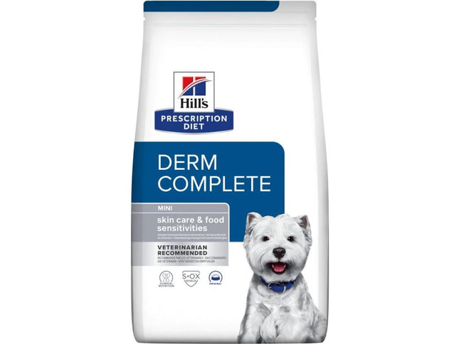 Hill's Prescription Diet Derm Complete Dry Food for Mini Breed Adult Dogs 1 kg