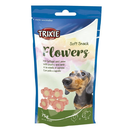 Trixie Soft Flower Shape Dog Treats with Chicken And Lamb 75 gr