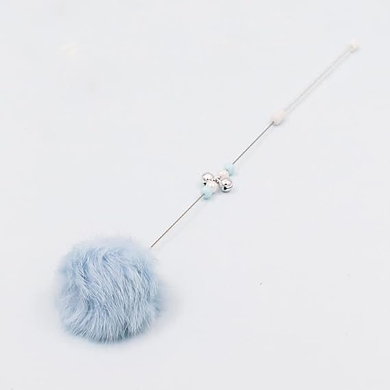 Candy Colored Small Hair Ball Cat Toy