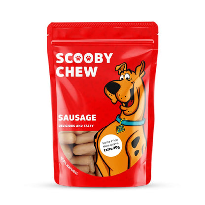 Scooby Chew Sausage Dog Treats 120 gr