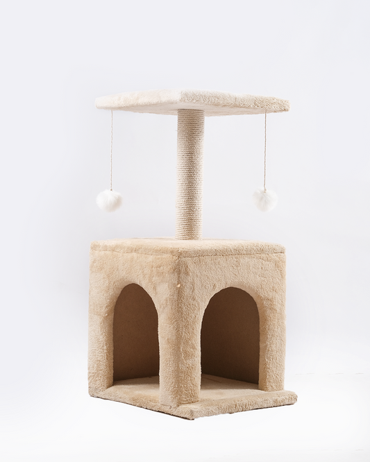 Cat Tree Platform With Indoor Scratches And Posts X small