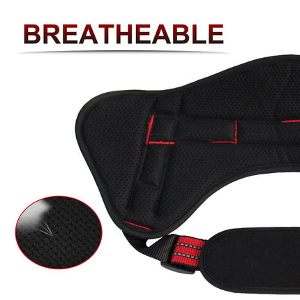 حزام كلب مريح سريع الارتداء عاكس باللون الأزرق المتوسط ​​من Doco مقاس 41 إلى 46 سم