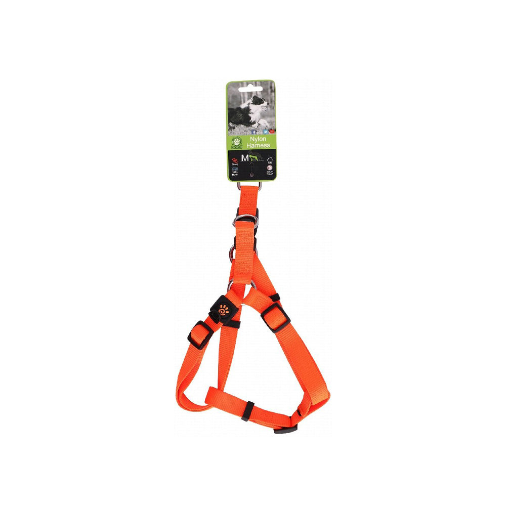 Doco Medium Orange Nylon Dog Harness 53 to 77cm in 2