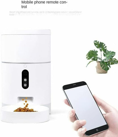 smart Automatic Pet Feeder With App 4 L