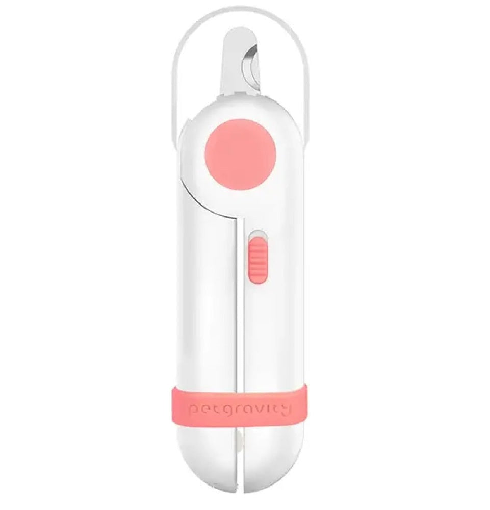 pet Clipper Nail Trimmer Professional with Portable LED Light