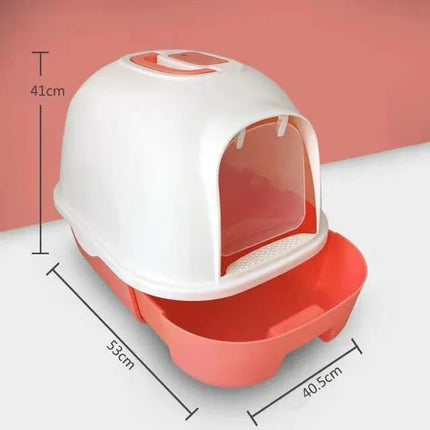 closed Litter Box and Shape for cat