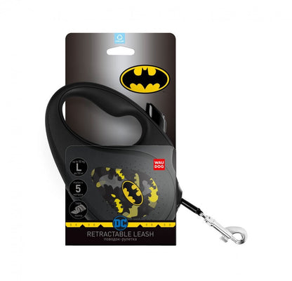 WAUDOG Retractable Large Leash With Unique Batman 2.0 Design