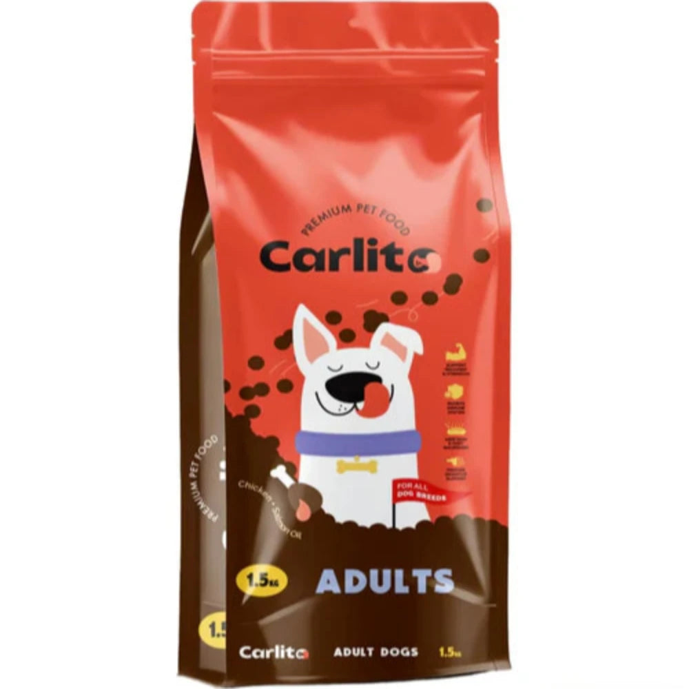 Carlito dry food for adult dog 1.5 kg