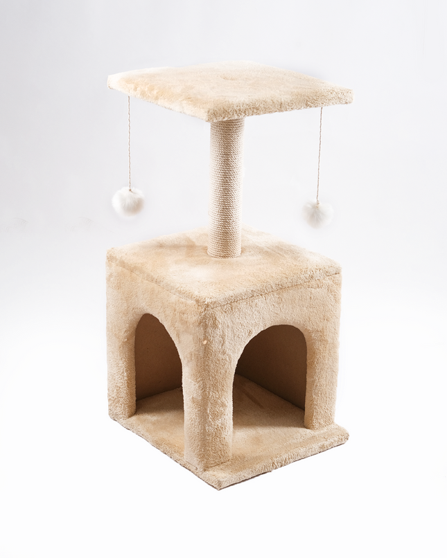 Cat Tree Platform With Indoor Scratches And Posts X small