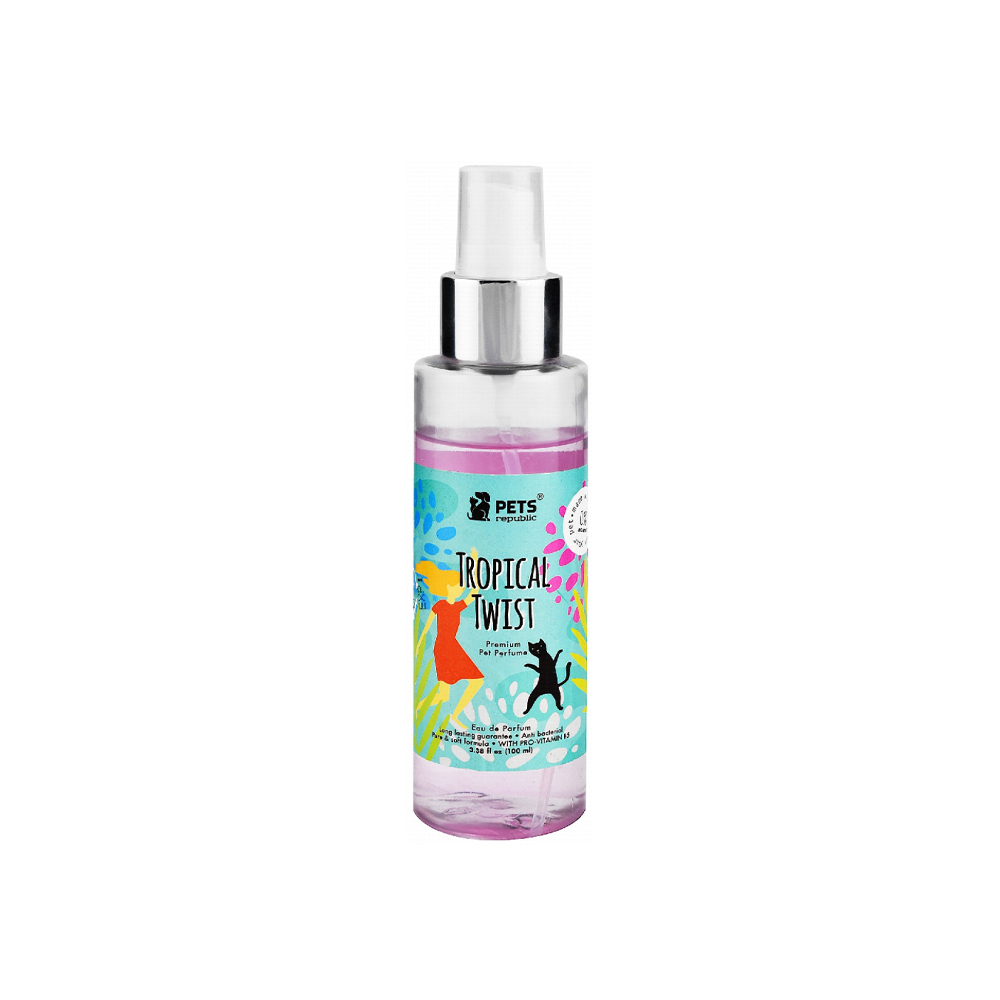 Pets Republic Antibacterial Pet Perfume Tropical Twist Scent - methanol free 100 ml