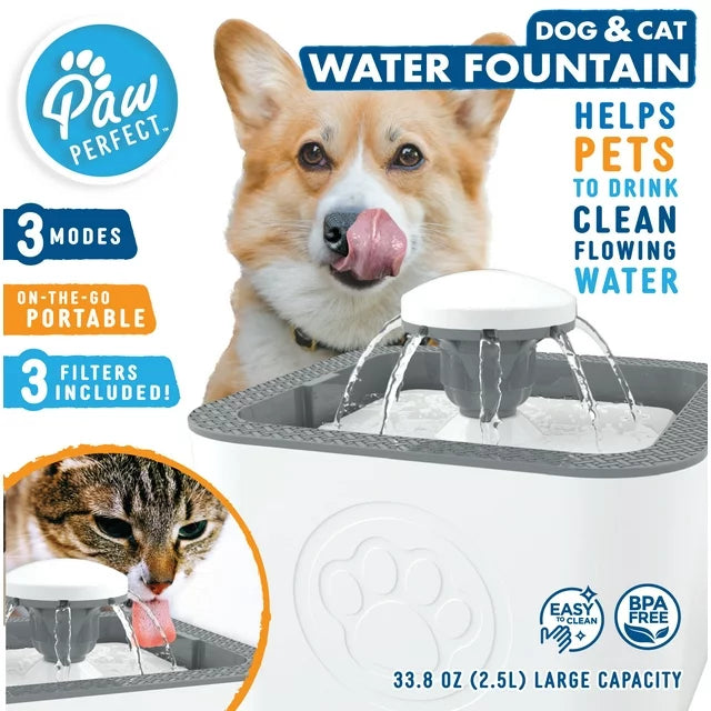 Pet Drinking Fountain for pets 2.4 L