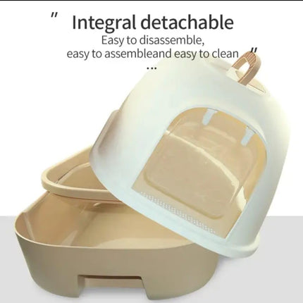 closed Litter Box and Shape for cat