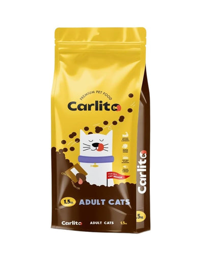 Premium pet food carlito adult cats 1.5 kg