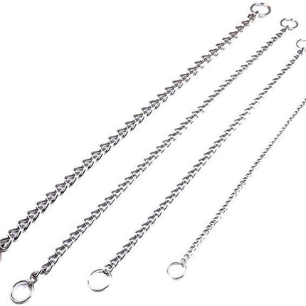 UARONE Chain Dog Training Choke Collar 47 CM SIZE 2