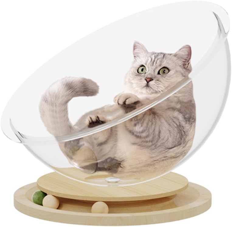 Space Capsule Cat Bed