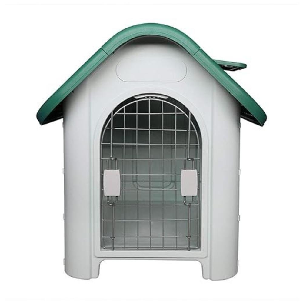 Jainsons Pet Plastic Kennel Shelter for Dogs and Cats Kennel Cottage