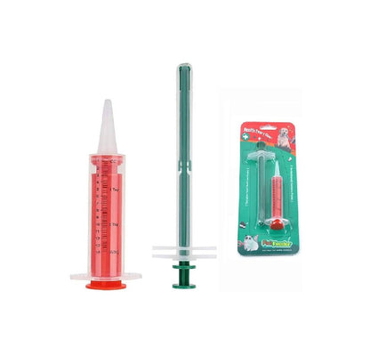 Pet Feeding Syringe Green And Red