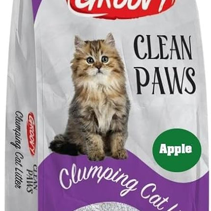 Groovy Clumping cat Litter with Apple 5 L