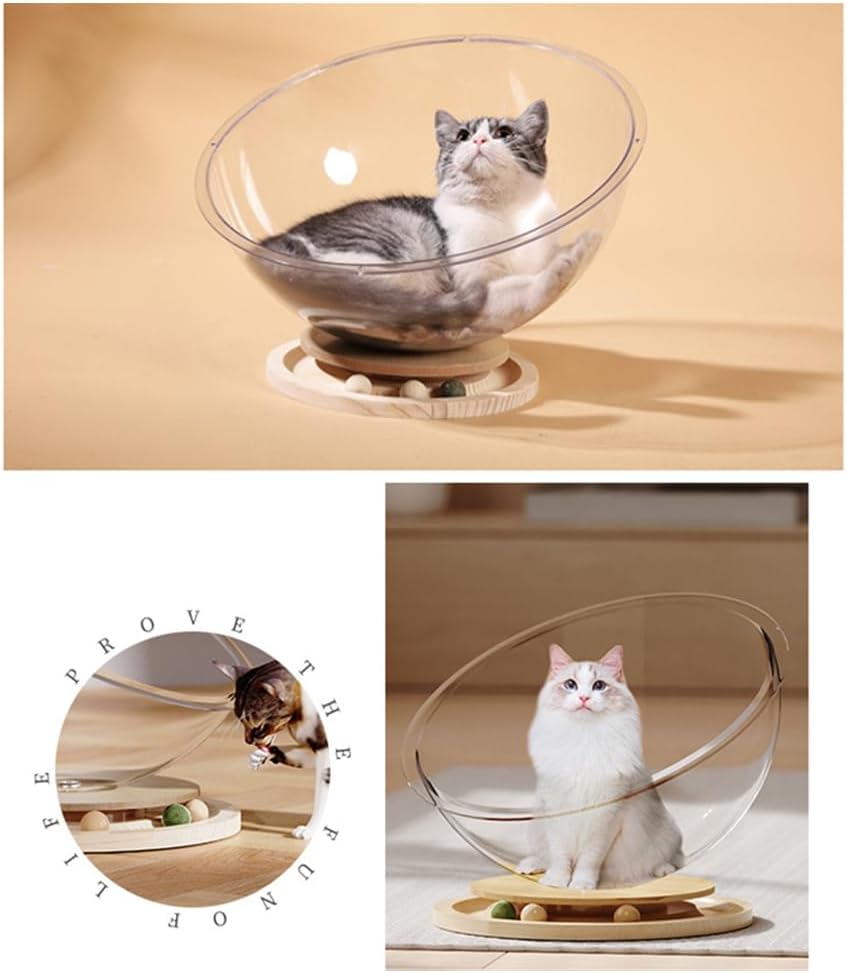 Space Capsule Cat Bed