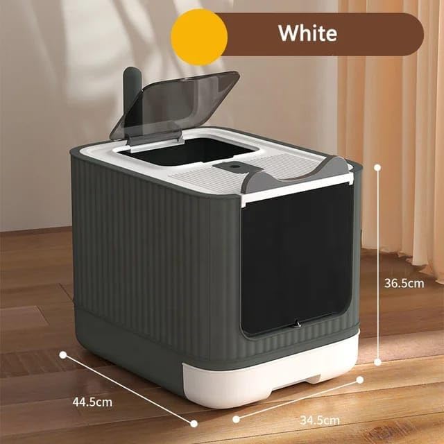 Litter Box Double Door and Shape for Cat