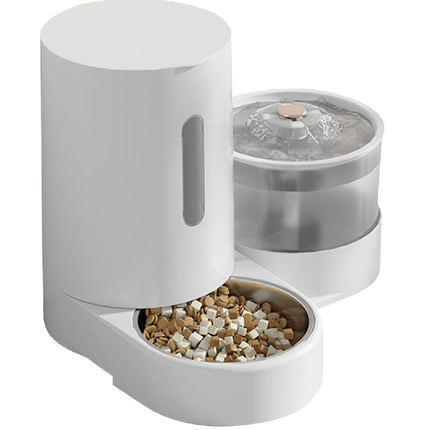 وحدة تغذية أوتوماتيكية للقطط والكلاب سعة 3.5 لتر
