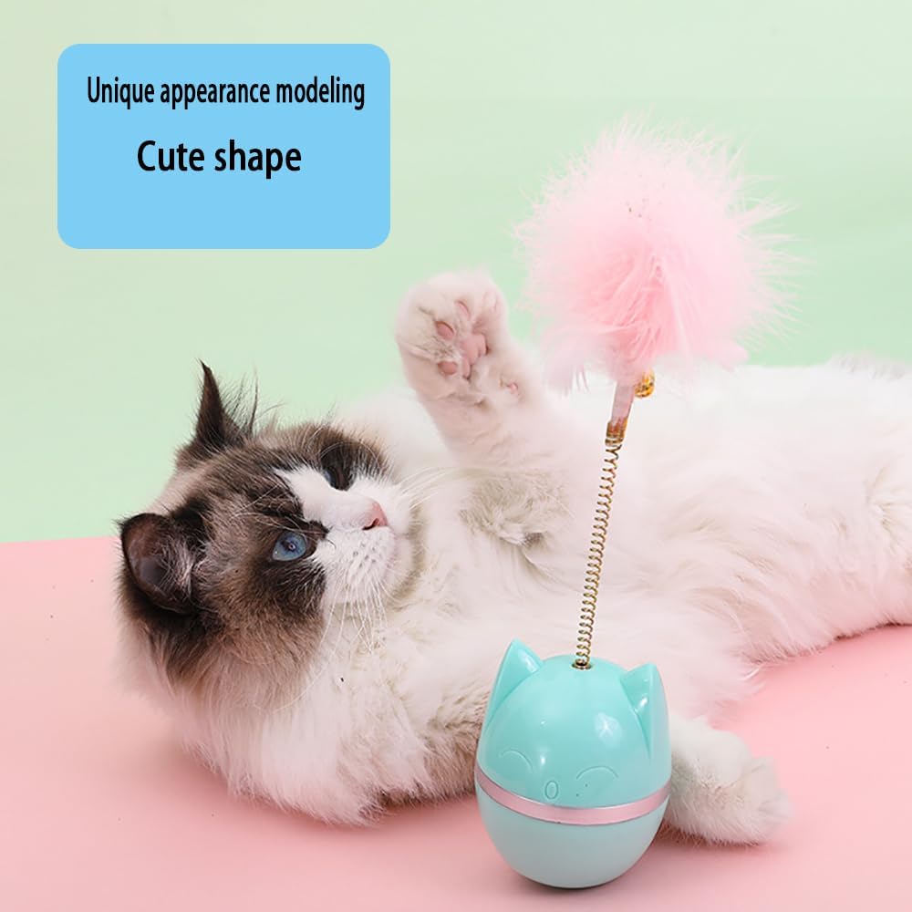 Cat Feather Toy Cat Toy Ball 360°