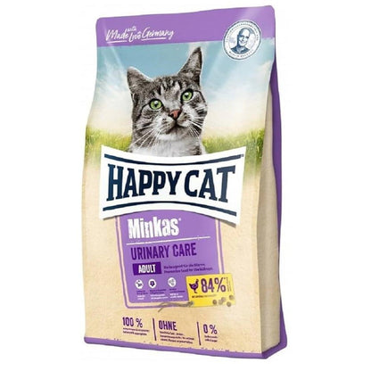 Happy Cat Minkas Urinary Care Dry Food with Poultry for Adult Cats 1.5 kg