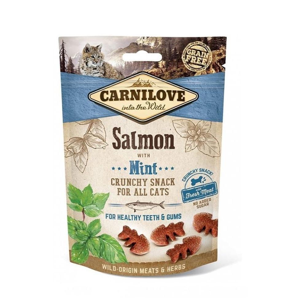 Carnilove Crunchy Treats With Salmon And Mint 50g