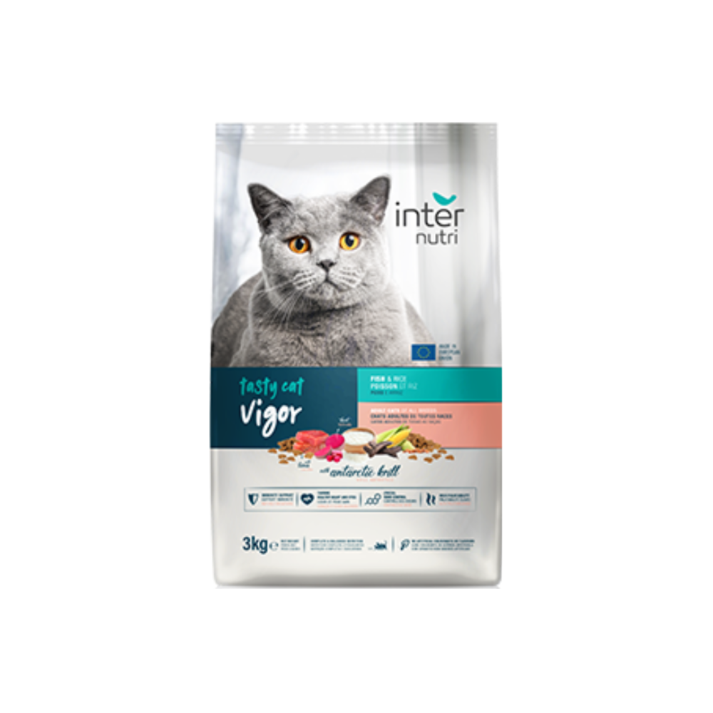 InterNutri dry food for adult cat Tasty With tuna 3Kg