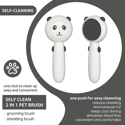 فرشاة نونبيل لتمشيط شعر الكلاب الصغيرة الناعمة