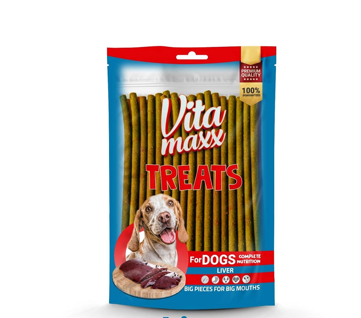 Vita Maxx Treats In Sticks With liver 500 gm