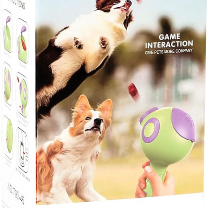 Interactive Treat Launcher and Laser Toy for Dogs and Cats Multi-Color