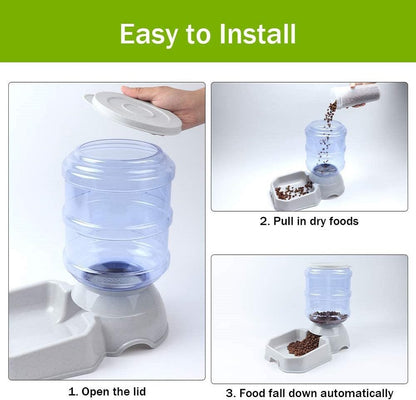 Automatic Pet Feeder And Dispenser 6L