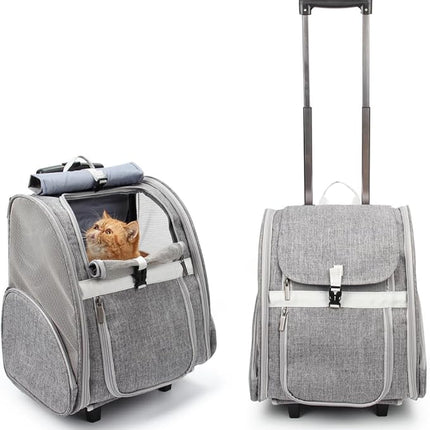 Rgomik Pet Bag With wheel