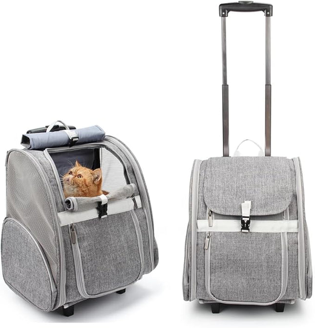 Rgomik Pet Bag With wheel