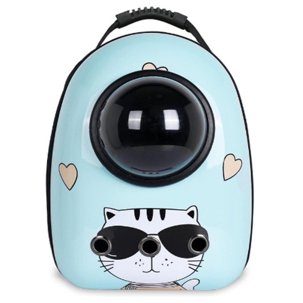 Yabe Pet Carrier Backpack With Window pink